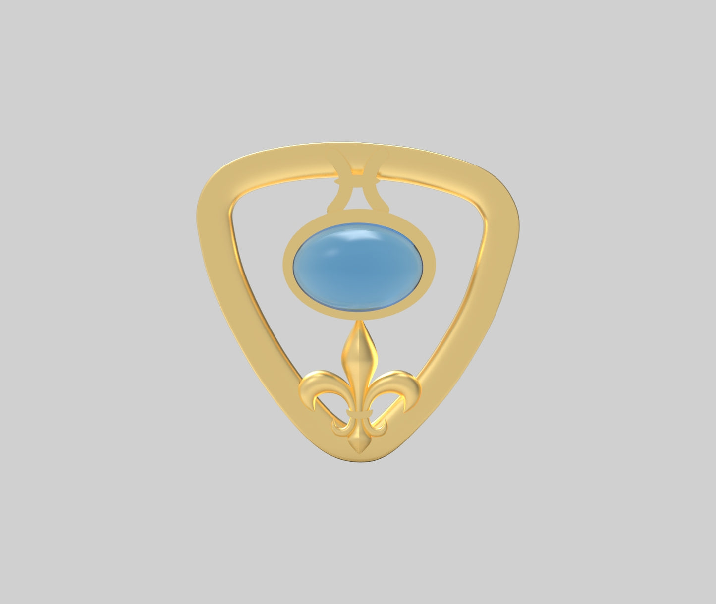 Fleur Eye Talisman Pendant